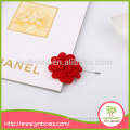 mens rolled flower fabric flower brooch,organza fabric wedding pin